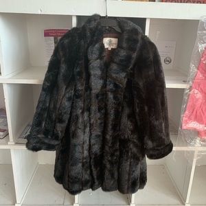 Oleg Cassini fur coat